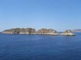Beautiful view from El Toro to Illa d'es Malgrat